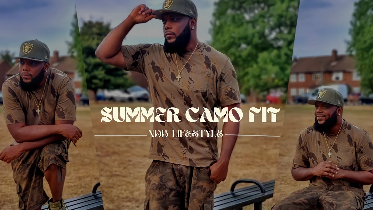 Camo Street Fashion Drip / Park B Roll (ft @Jordan Retro 12 Olive)