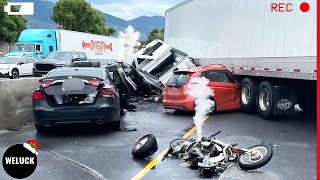 30 Tragic Moments! Drunk Driver Cause Chaos In The Rain Got Instant Karma | Idiots In Cars