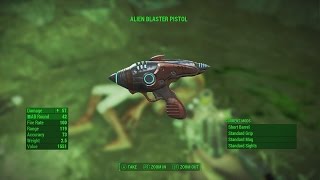 Fallout 4 SECRET alien blaster and ufo easter egg location