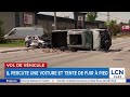 Vol de véhicule à Québec: il percute une voiture et tente de fuir à pied