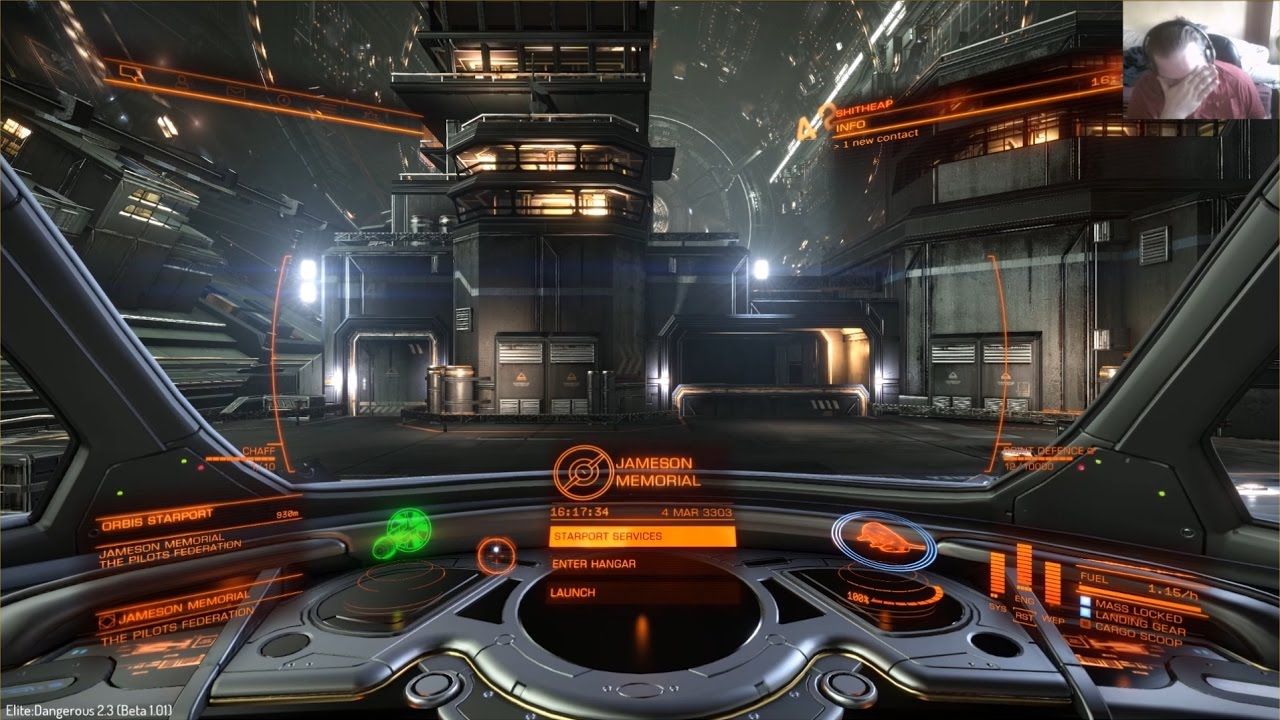 Elite: Dangerous 2.3 BETA - Let's Take A Look At This Thing... (PC) 1080P60 HD