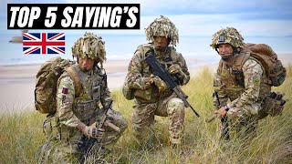 Información BRITISH ARMY - TOP 5 SLANG WORDS Noticias