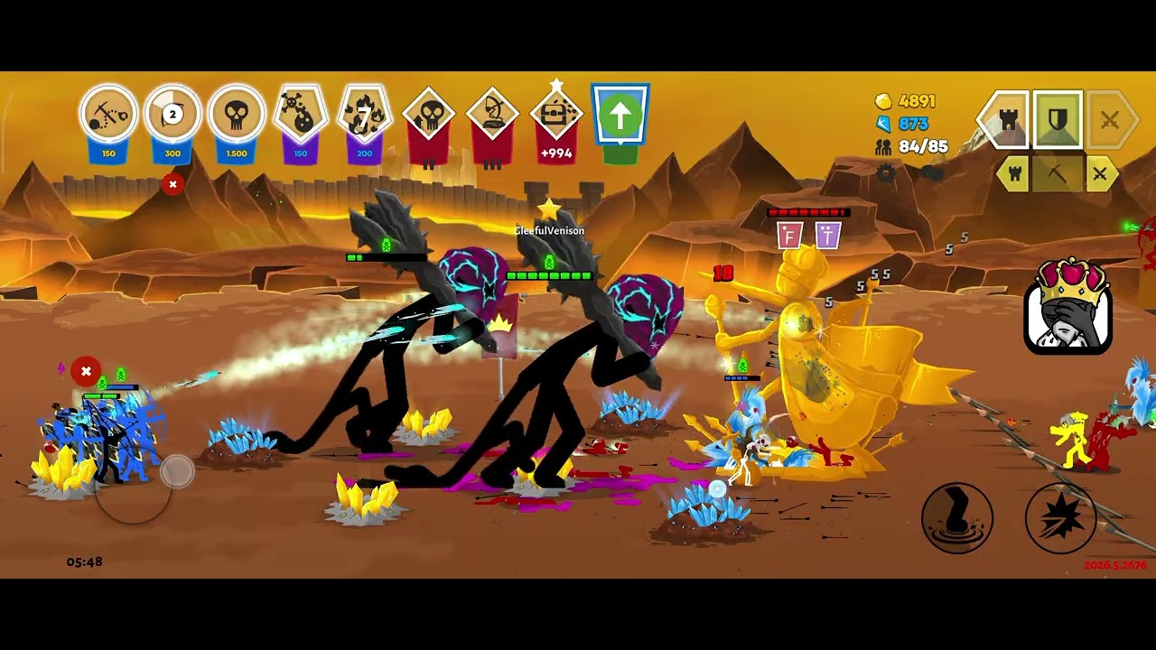 Stickwar stickman saga online War Game 03 03 2026