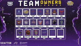 PMTO X GOD WITH US | 15.05.2026 | TEAM OWNERS LEAGUE | PUBG MOBILE ESPOR