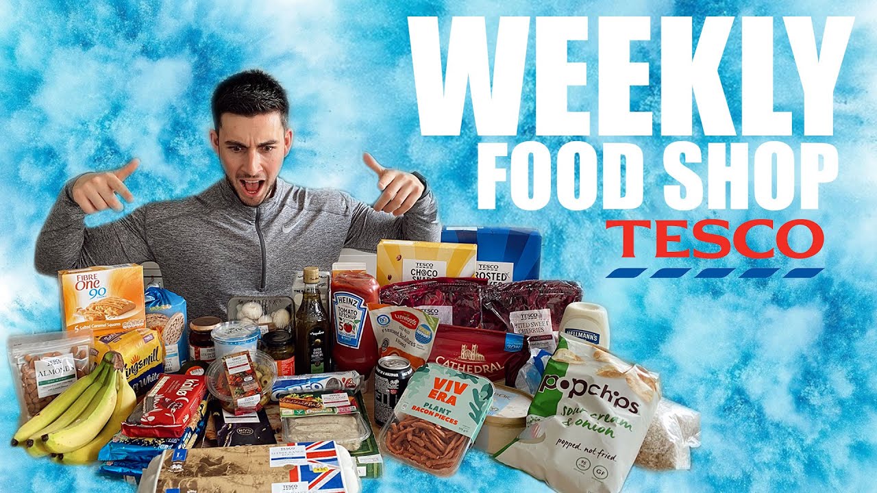 WEEKLY HEALTHY FOOD SHOP TESCO HAUL YouTube