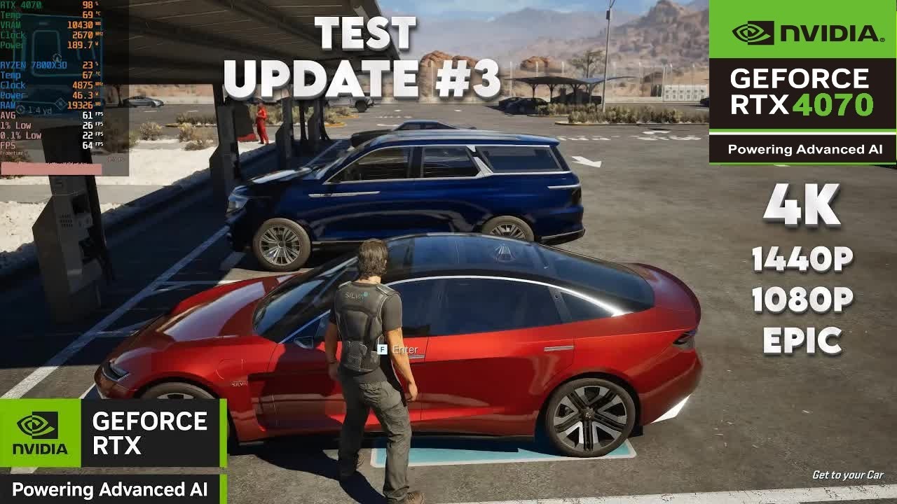 MindsEye Update 3 RTX 4070 | PC Performance Test New Update (Patch) | Benchmark - FPS & Stutter Test