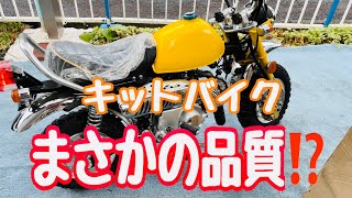 モトブログ 田中商会　キットバイク　中華モンキーと言われる輸入バイク納車されたが、早速とトラブル遭遇する