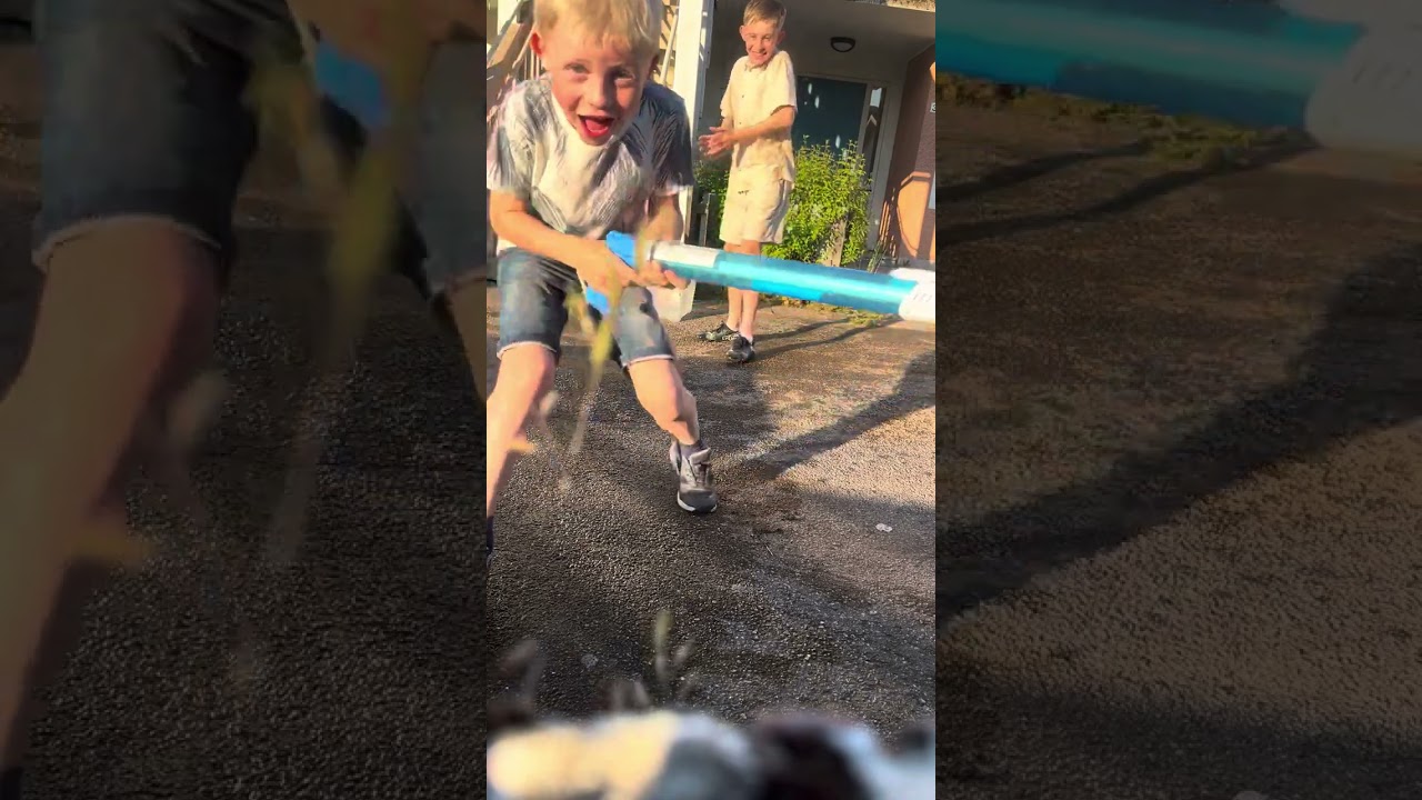 Jag får en hel bunke med kallt vatten över mig!!  (Ingen clickbait)