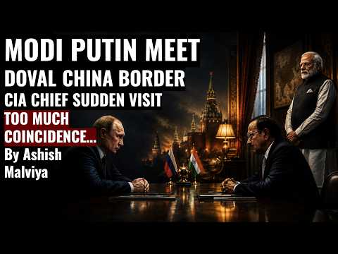 MODI MEETS PUTIN! AJIT DOVAL WANG YI INDIA CHINA BOUNDARY! CIA CHIEF IN RUSSIA! S-400, SU-57, BRICS
