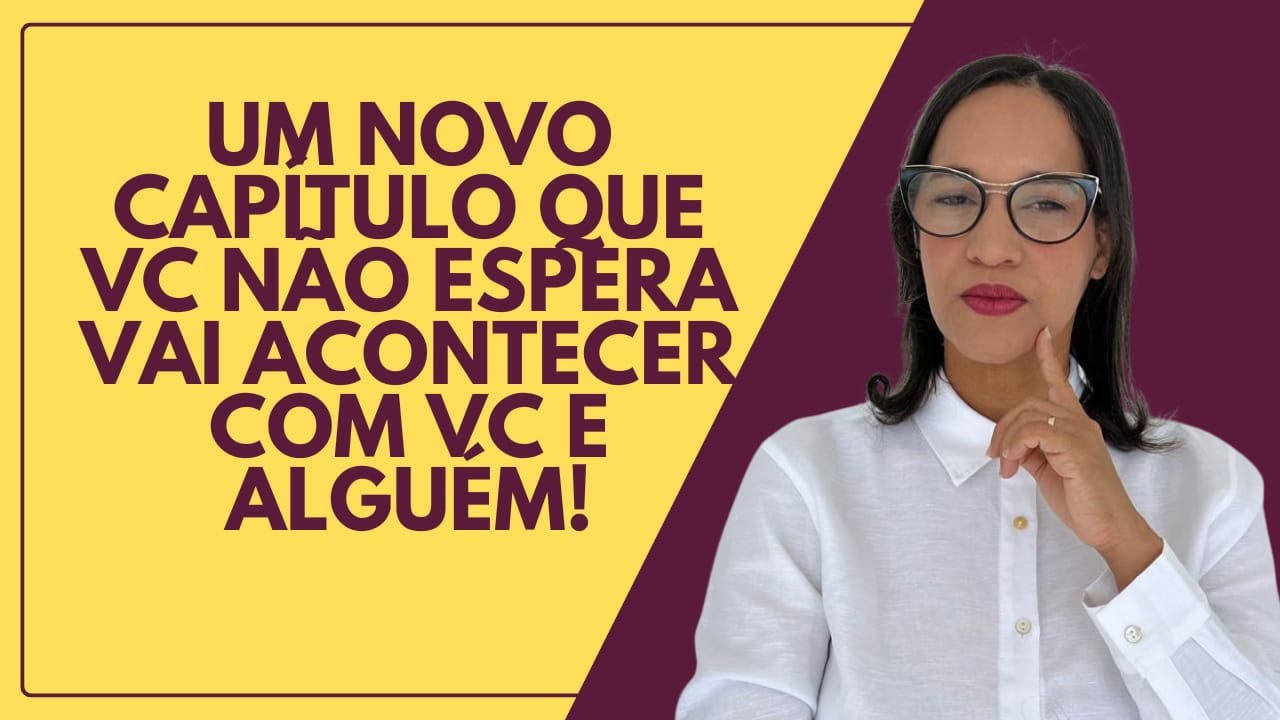 AO VIVO: Deus não quer que vc fique sozinho(a), um novo capítulo entre vc e alguém vai acontecer!