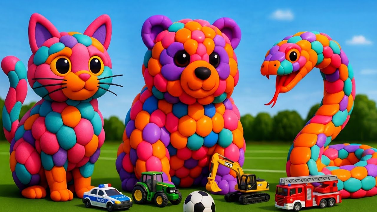 The mascot vibrato assistant Panda placed on the football field is popular, co-produced,and creative