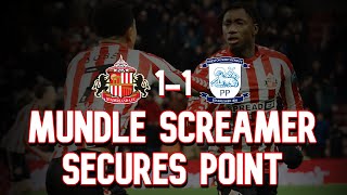 Mundle Saves Sunderland In Poor Performance Sunderland 1-1 Preston Match Review