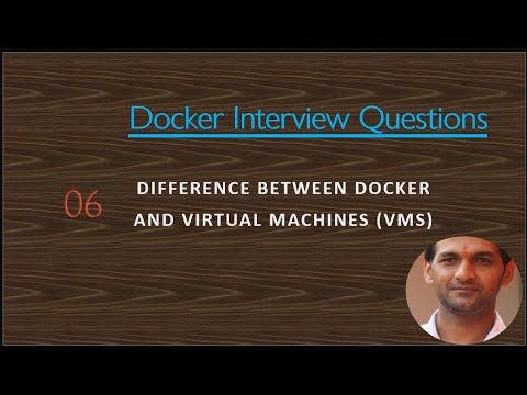Difference Between Docker and Virtual Machines (VMs) | Docker Interview ...