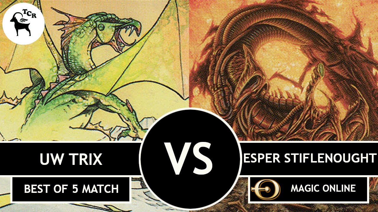 Premodern UW Trix против Esper Stiflenought - матч MTGO до 5 побед.