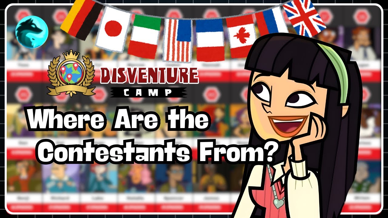 Disventure Camp – Where Are the Contestants From? | Data Comparison