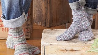 Crochet Socks for Beginners: Toe Up | The Crochet Crowd