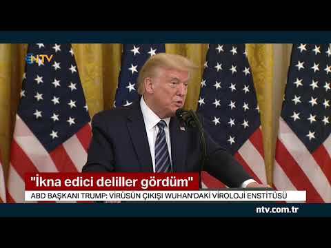 Trump: İkna eici deliller gördüm (Coronavirüs insan yapı mı?)