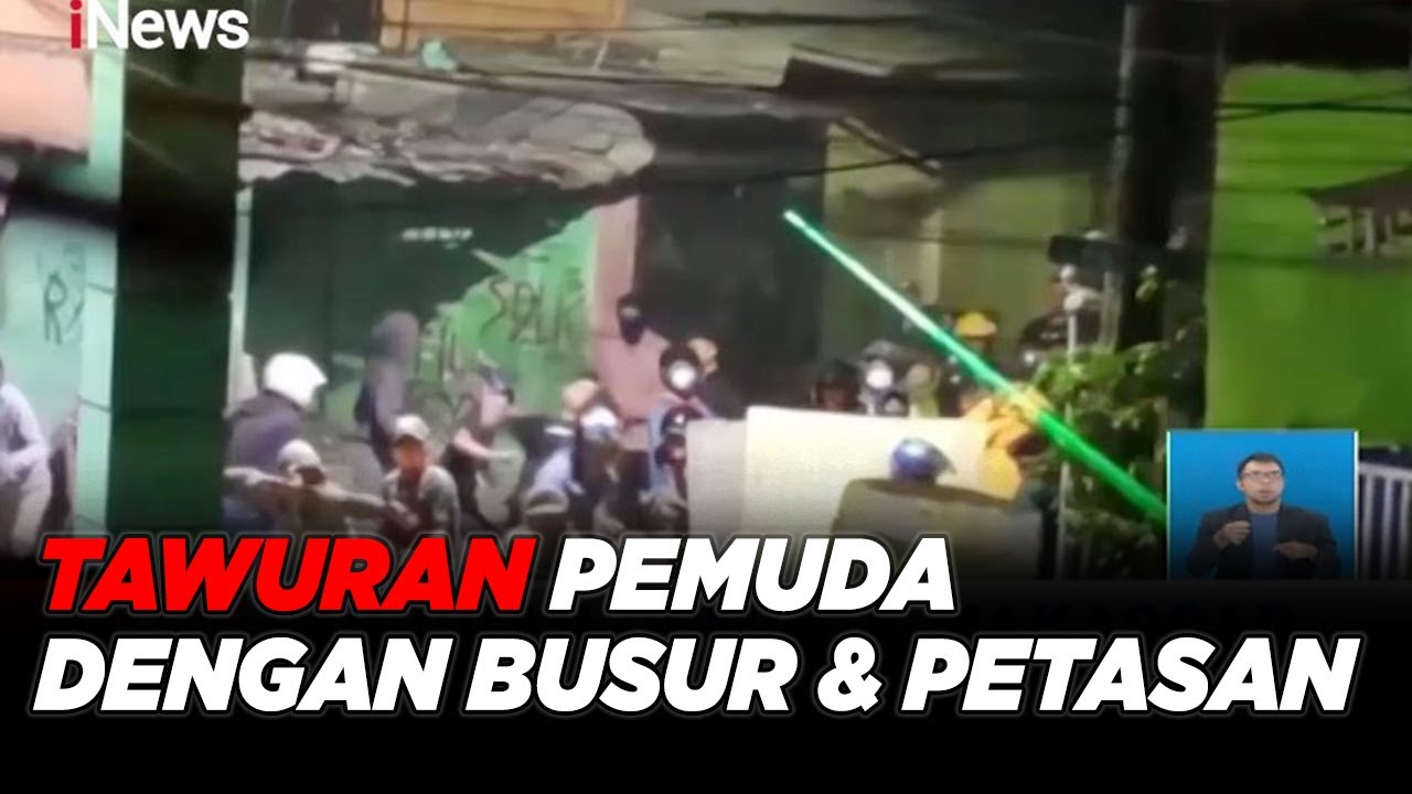 Tawuran Pemuda di Makassar Pecah, Saling Serang dengan Busur dan Petasan #iNewsSiang 14/09