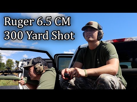 Shooting 300 Yards With 6.5 Creedmoor Ruger Predator!