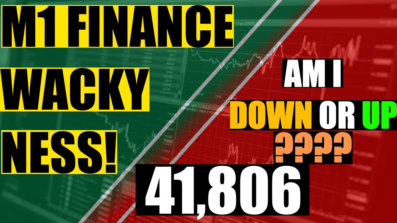 Dividend Portfolio Was Red But Gained? | My M1 Finance Confusion | $41,806