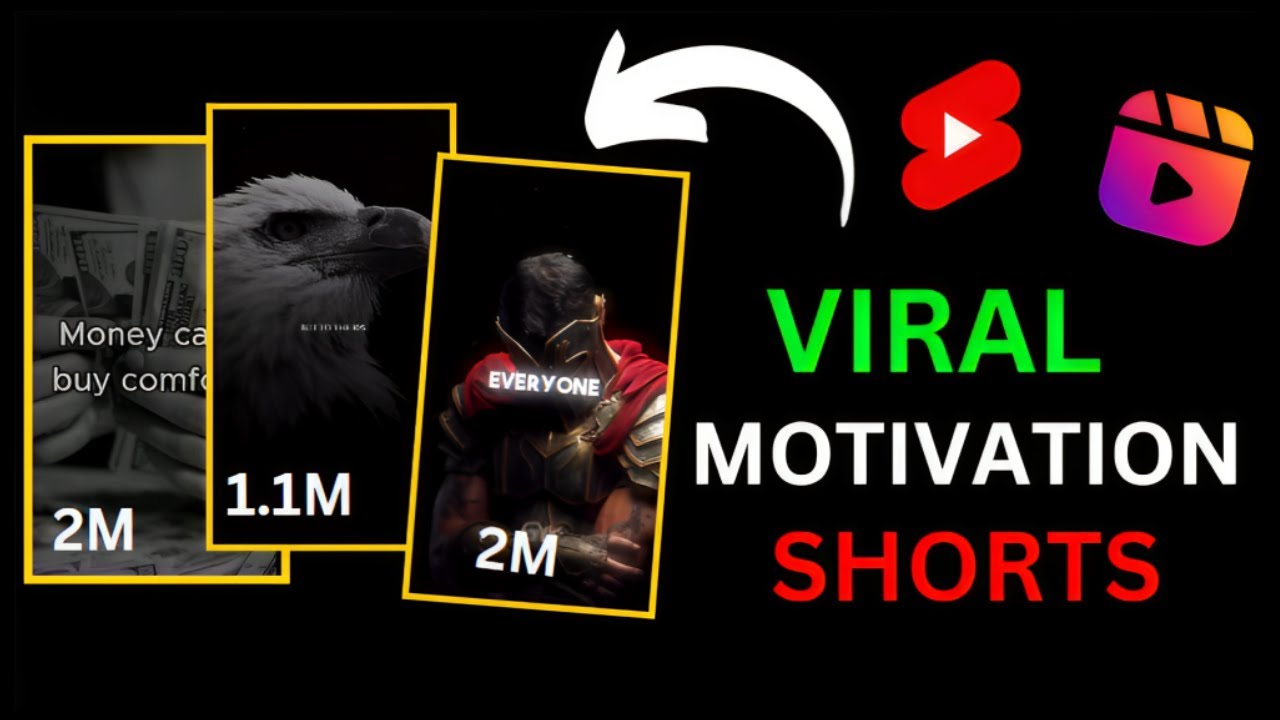 How To Make Viral Motivational Reels And Shorts Video (EASY METHOD ...