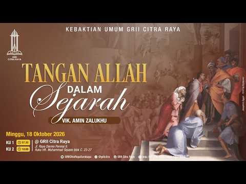 TANGAN ALLAH DALAM SEJARAH - Vik. Amin Zalukhu