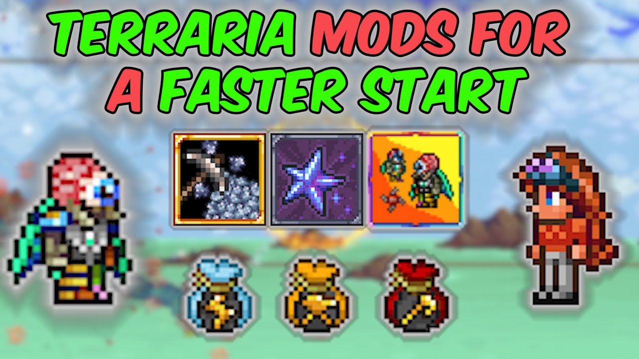 Terraria Mods To Speed Up The Early Game Youtube