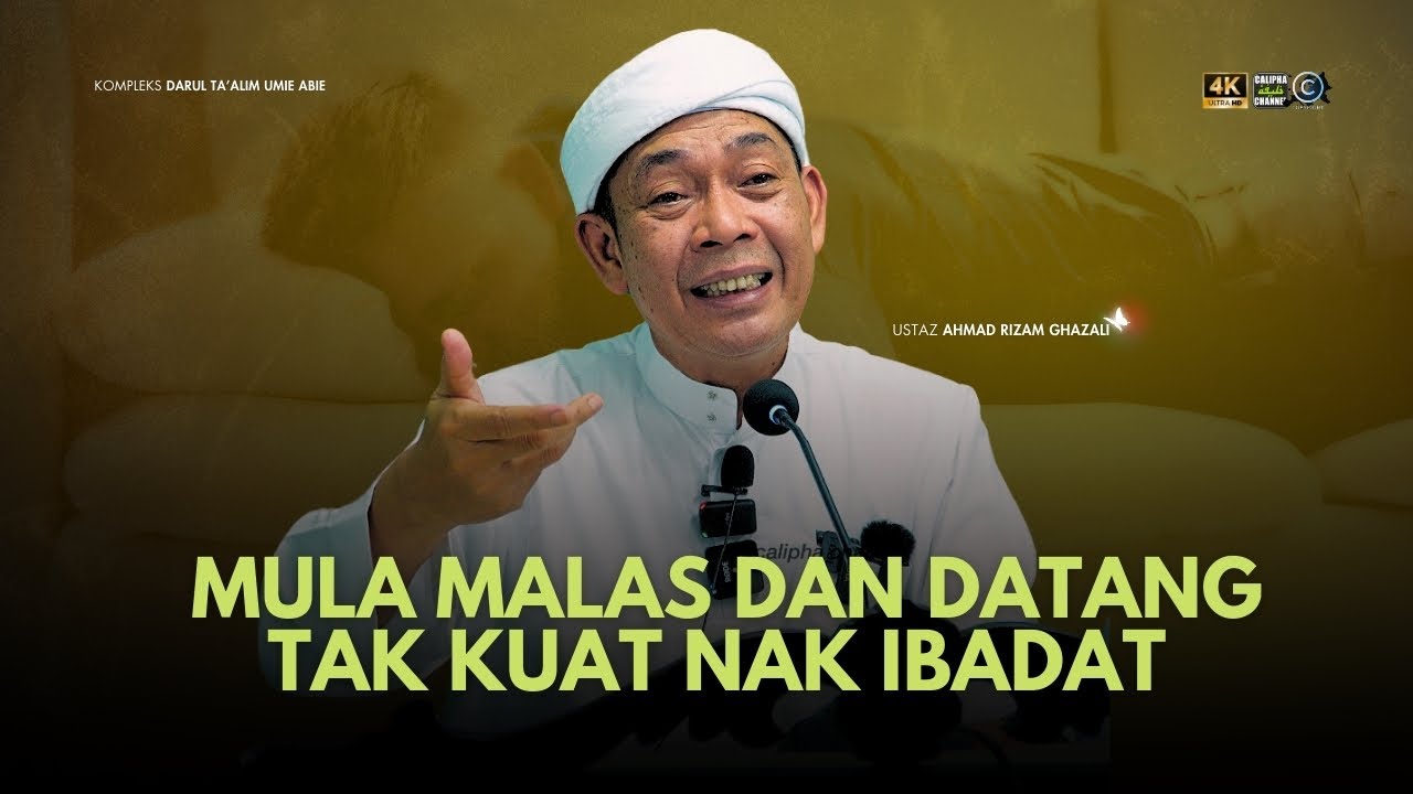 USTAZ AHMAD RIZAM - ANTARA PUNCA MALAS DI DALAM DIRI KITA