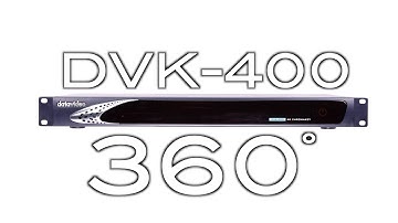 【360 Product Video】 DVK-400 4K Chromakey｜Datavideo