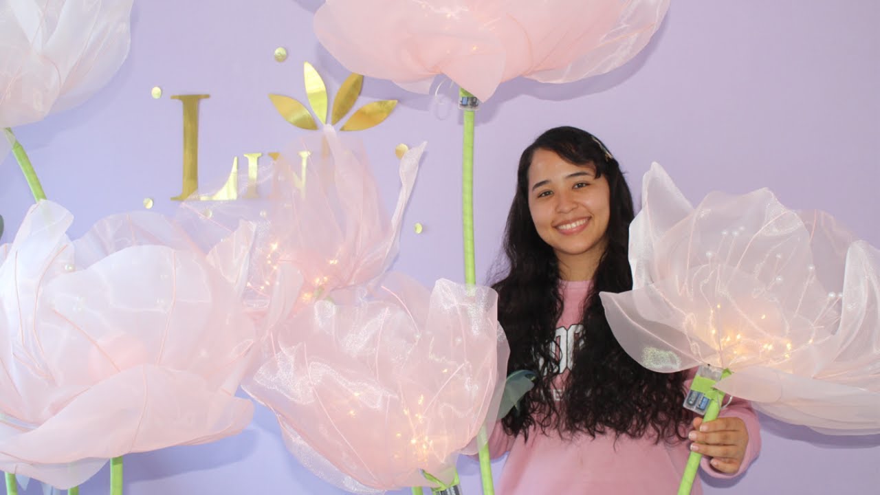 Creando Belleza: Tutorial de Flores de Organza - Parte 2