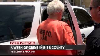 A WEEK OF CRIME IN BIBB COUNTY