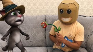 Talking Tom and Buddy Antistress in Real Life -  Magic. DIY