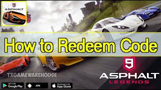 Asphalt 9: Legends - How to Redeem Code & Gameplay