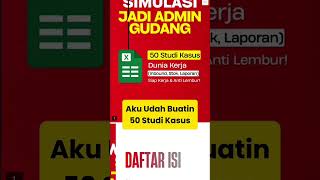 Komen MODUL kalau mau WORKBOOK + File Latihan + Shortcut + Video Pembahasan #dj #excel
