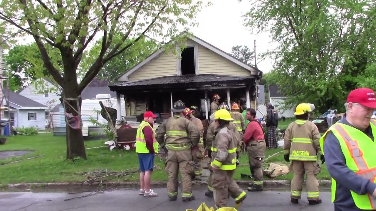 massena fire 30 franklin street YouTube