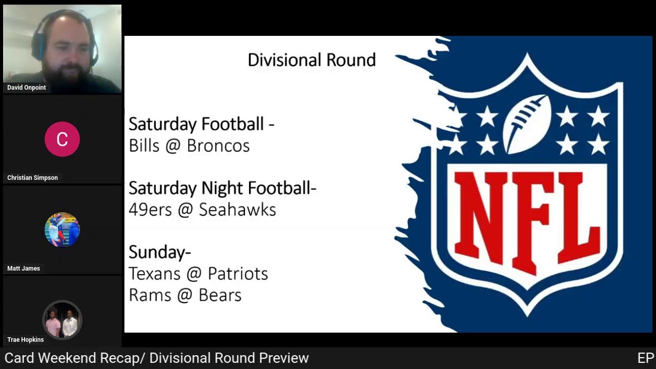 EP 1230: PSW Presents: 2025-2026 NFL Season Super Wild Card Weekend Recap Divisional Round Preview