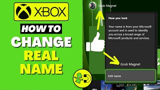 Xbox How to Change Real Name (Xbox One | Series S|X)