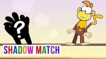 Shadow Match - Om Nom Stories: Holi Monkey