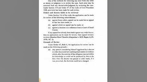 Subject-CPC Topic-Reference, Review and Revision.