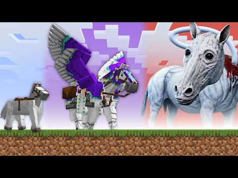 I Evolved from a HORSE into CREEPYHORSE!