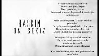 Baskın - Tek Hayalim (Lirik)