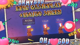 Lixue | Archie | Skunwland | Gameplay +100/50 MICES - Transformice 2023