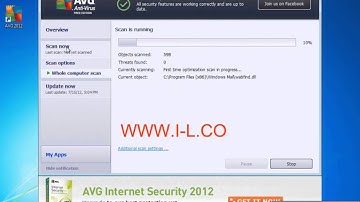how to scan my computer with avg 2012 free anti virus