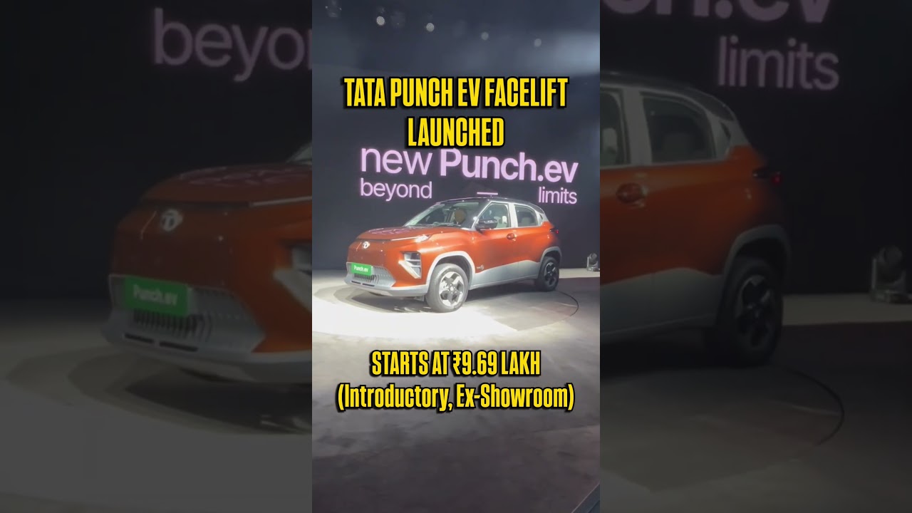 Tata Punch EV Facelift | 468 KM Range & Faster Performance