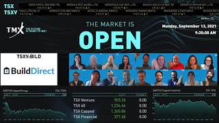 BuildDirect Virtually Opens The Market, September 13, 2021