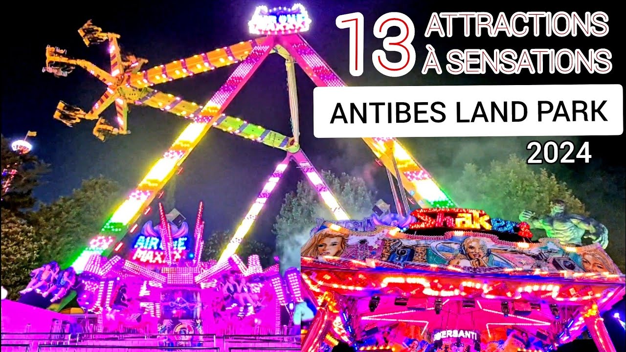 Antibes Land Park, le Luna Park entre CANNES et NICE 2024