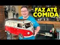 FUI VER A MINI KOMBI QUE FUNCIONA DE VERDADE: É UMA CHURRASQUEIRA!