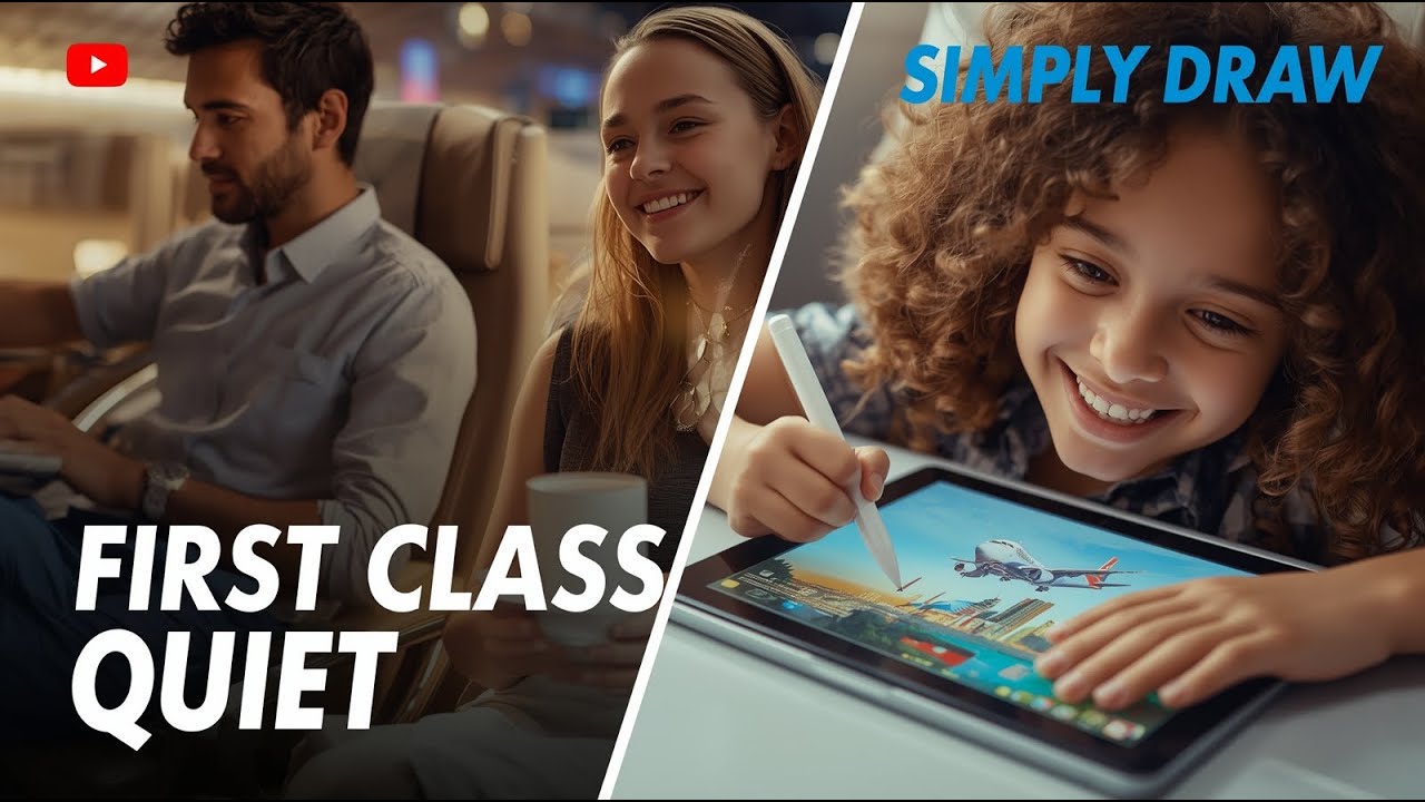 PRIORITY PASS QUIET : The Simply Draw App for Working Parents in Business Lounges !
