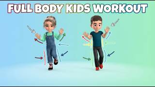 full body kids workout 20 min fun home