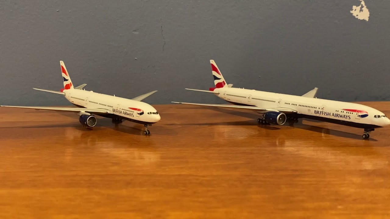 1/400 BRITISH AIRWAYS 777-200/300 *UNBOXING* (Pheonix models and Gemini Jets)!!!